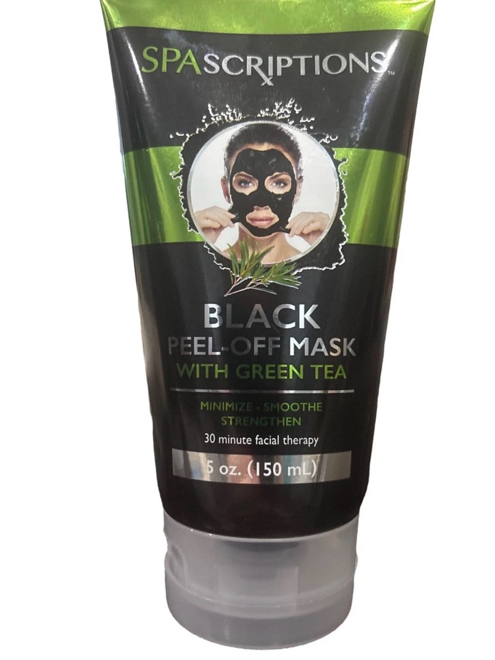 Spascriptions Charcoal Peel-Off Mask 5oz Pore Cleanser Blackhead Remover